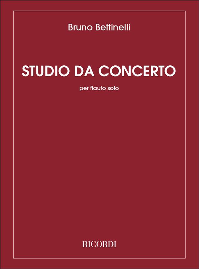 Studio Da Concerto - Per Flauto Solo - příčná flétna